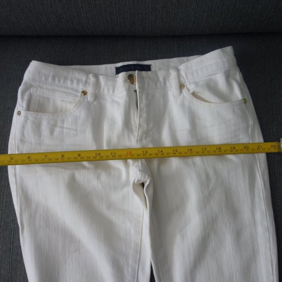Juicy Couture Size 27 CH 165/66A White Skinny Jeans - Picture 5 of 10